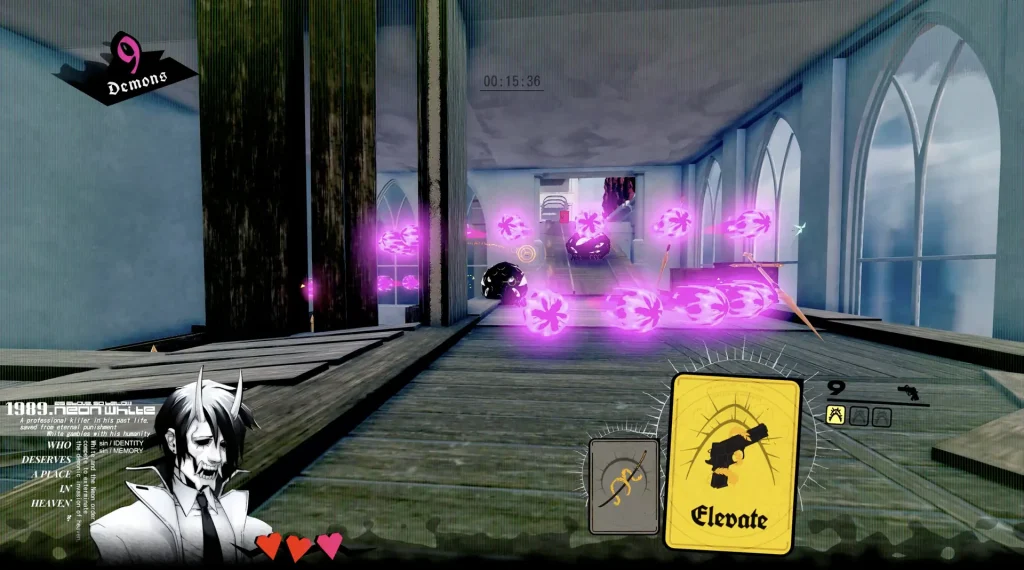 Neon White – Speedrun col paradiso sullo sfondo