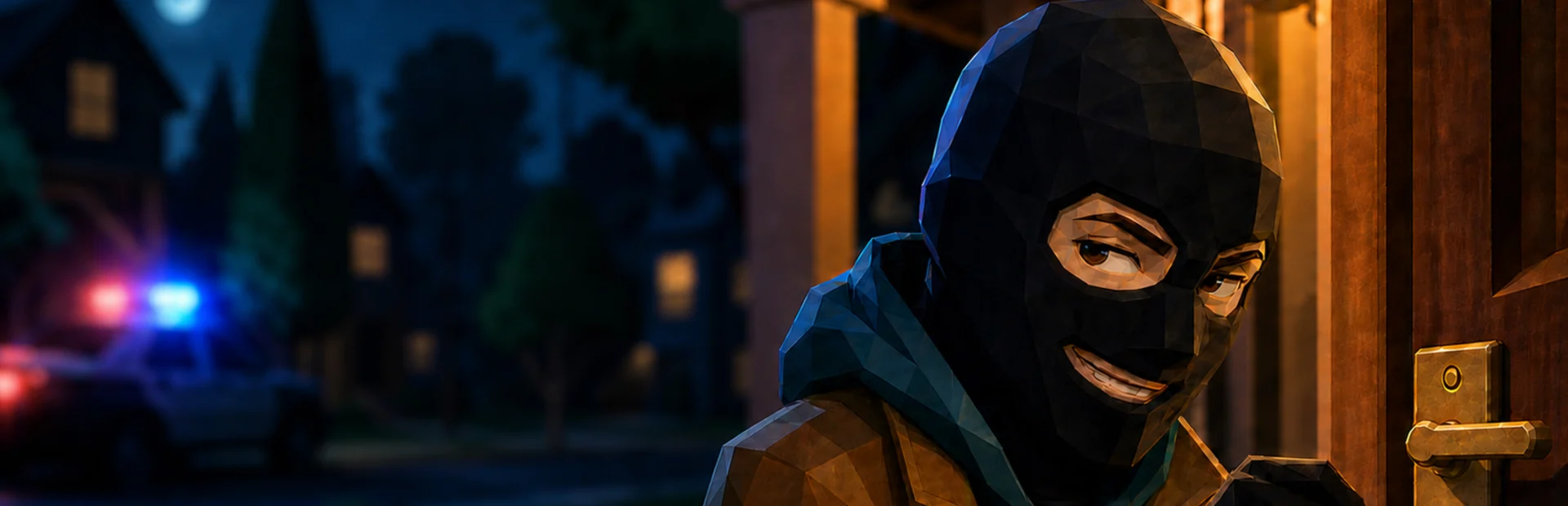 No Knock: Un simulatore di furti low poly noioso