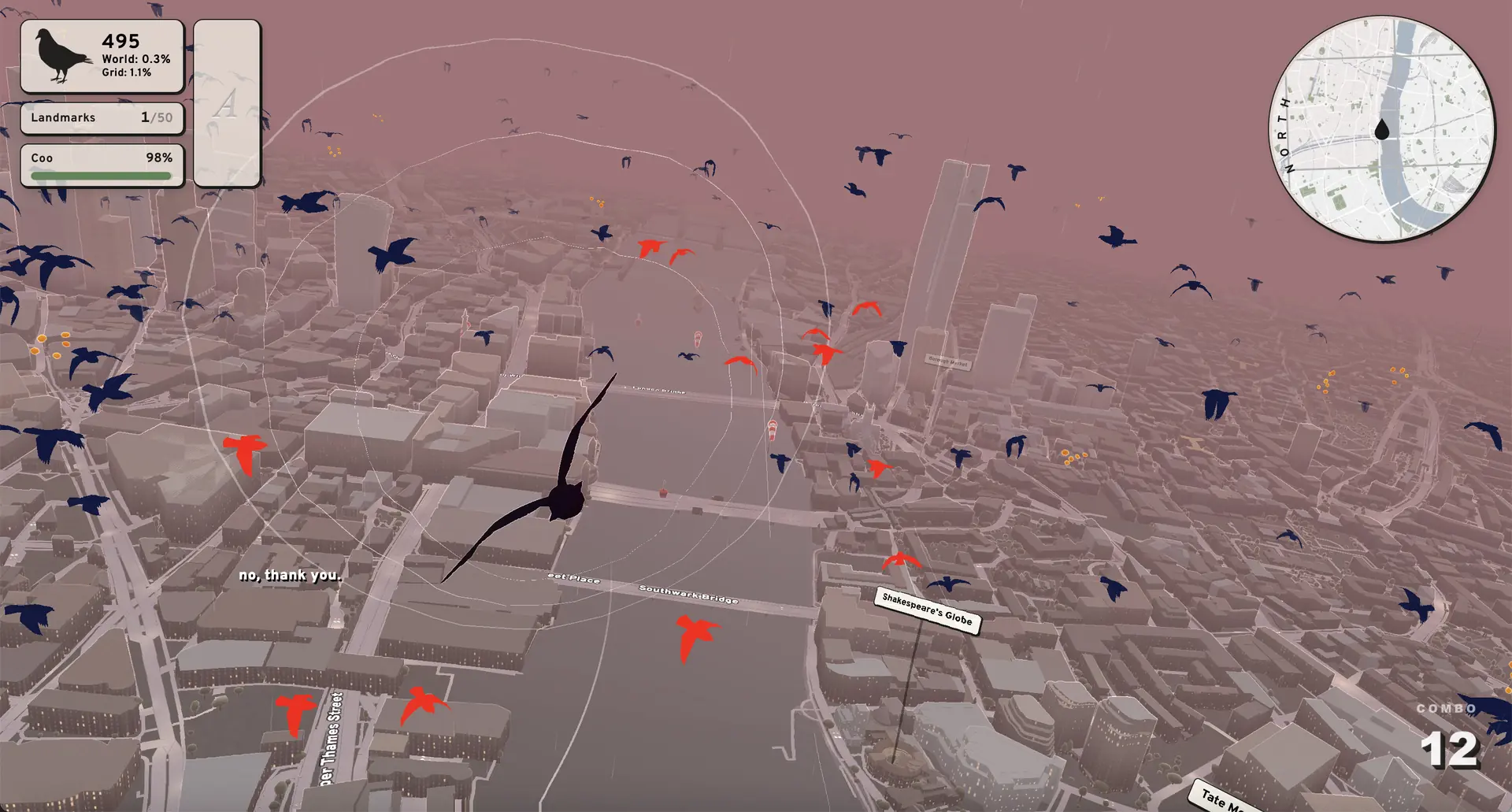 Pigeon: A Love Story: piccione solo simulator